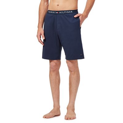 Tommy Hilfiger Navy logo waistband pyjama shorts